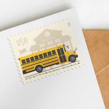 2023 school bus first class postage stamps (additional ounce) 2023 school bus first class postage stamps (additional ounce)