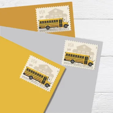 2023 school bus first class postage stamps (additional ounce) 2023 school bus first class postage stamps (additional ounce)