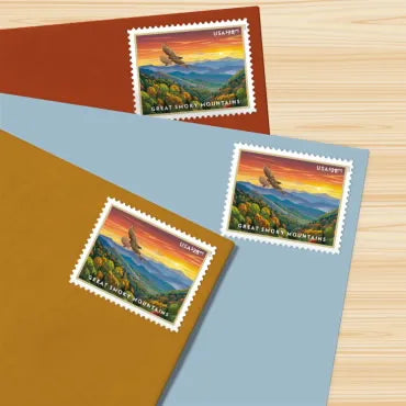 2023 great smoky mountains priority mail postage stamps 2023 great smoky mountains priority mail postage stamps
