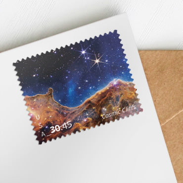 2024 pillars of creation and cosmic priority mail postage stamps 2024 pillars of creation and cosmic priority mail postage stamps