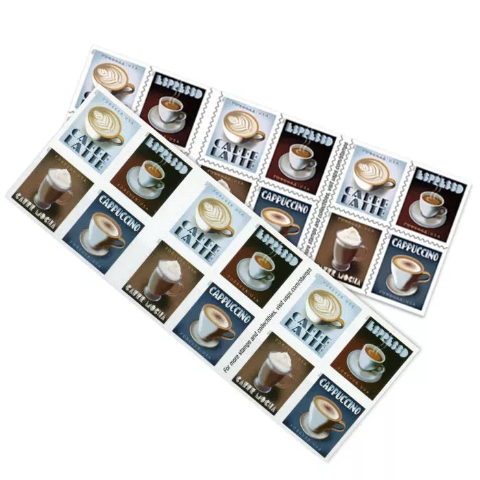 2021 espresso drinks forever first class postage stamps 2021 espresso drinks forever first class postage stamps