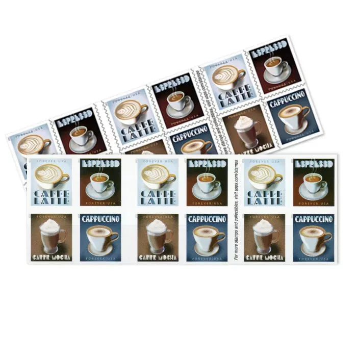 2021 espresso drinks forever first class postage stamps 2021 espresso drinks forever first class postage stamps