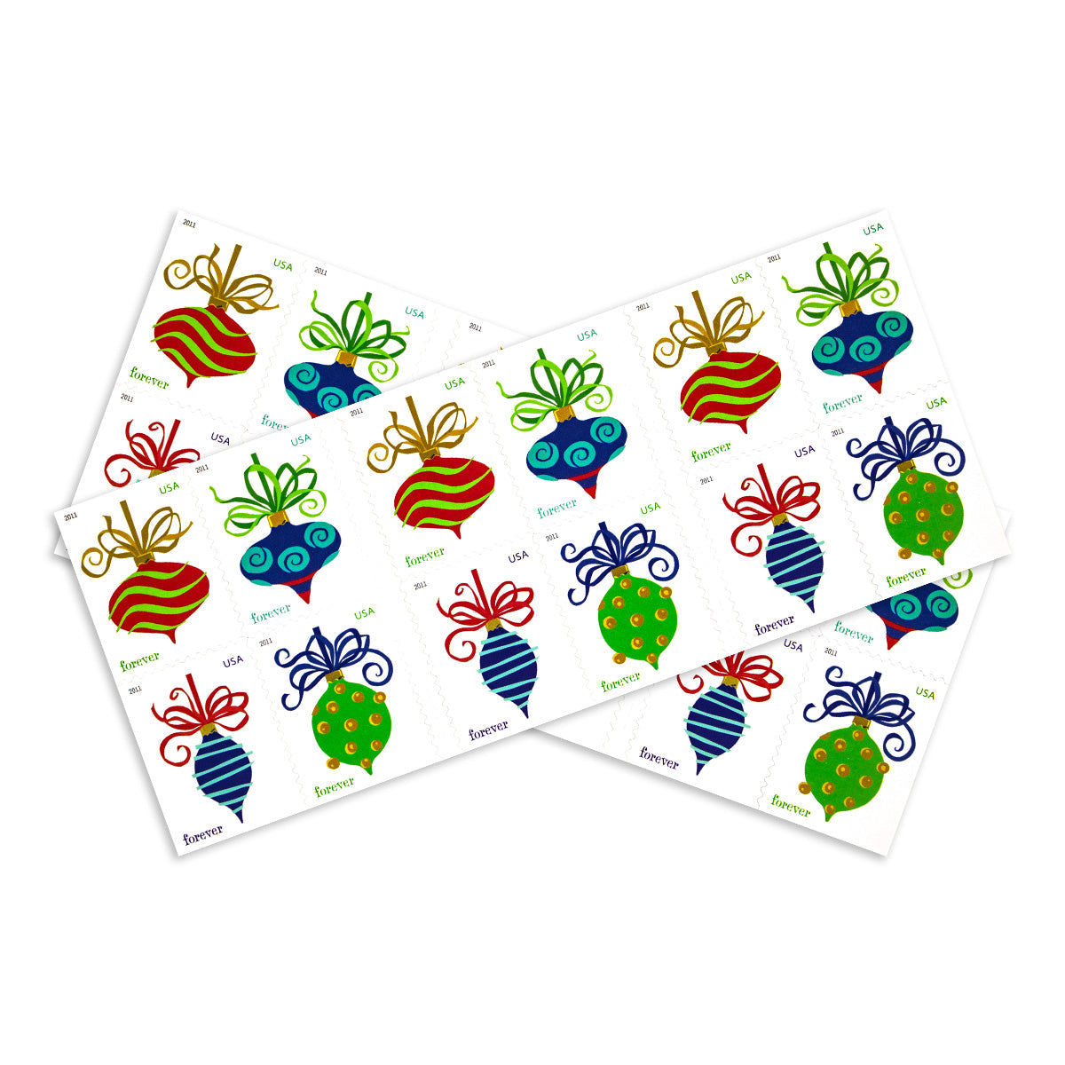 2011 contemporary christmas: holiday baubles forever first class postage stamps 2011 contemporary christmas: holiday baubles forever first class postage stamps