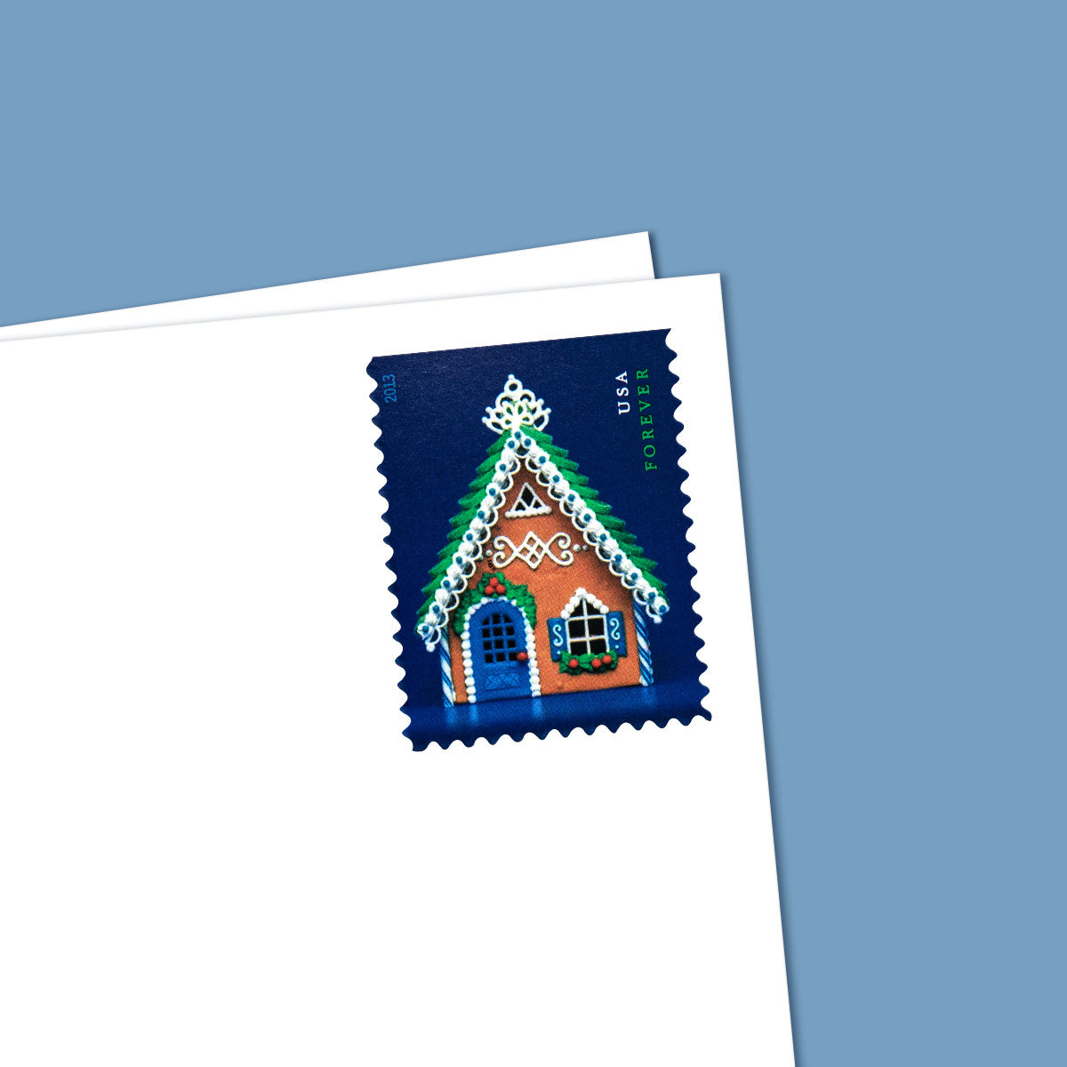 2013 contemporary christmas: gingerbread houses forever first class postage stamps 2013 contemporary christmas: gingerbread houses forever first class postage stamps
