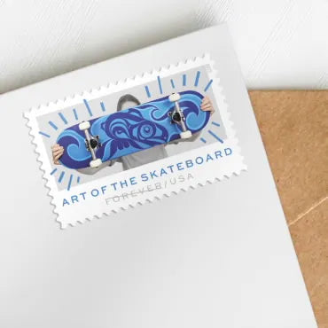 2023 art of the skateboard forever first class postage stamps 2023 art of the skateboard forever first class postage stamps