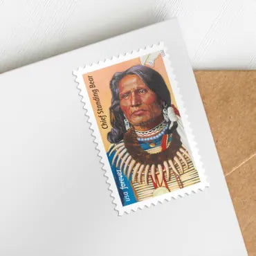 2023 chief standing bear forever first class postage stamps 2023 chief standing bear forever first class postage stamps