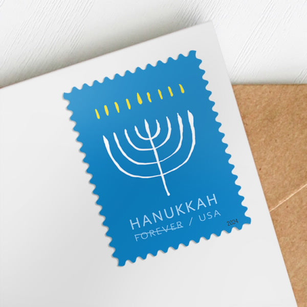 2024 hanukkah forever first class postage stamps 2024 hanukkah forever first class postage stamps