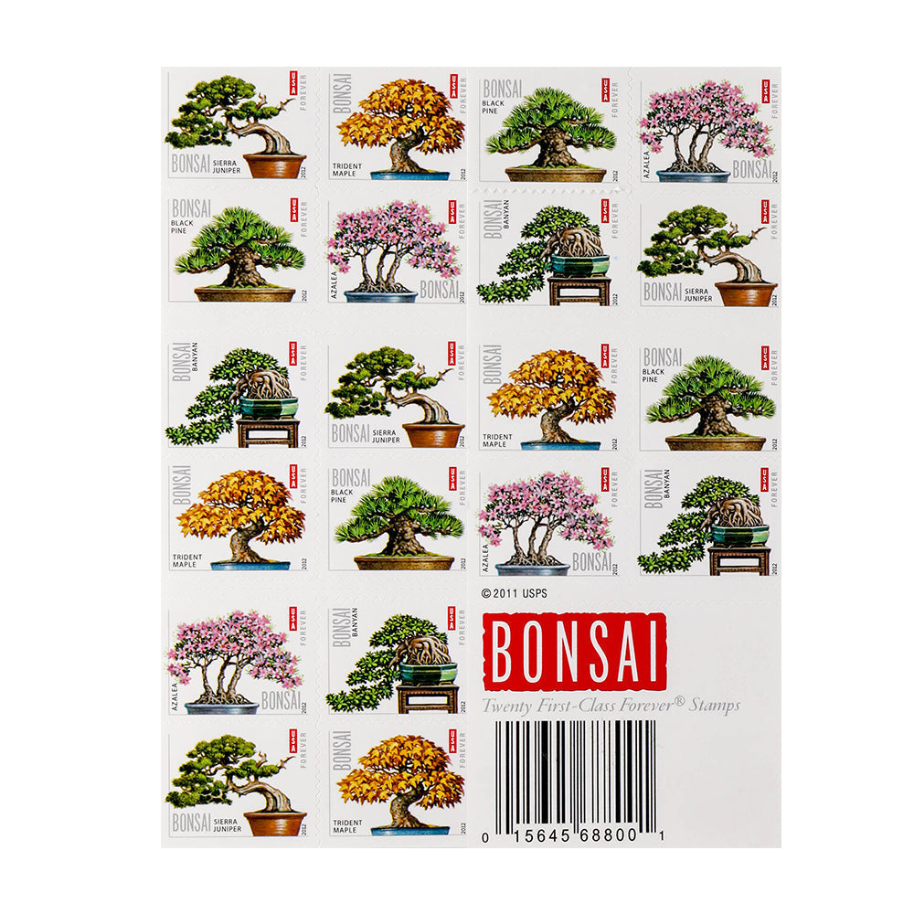 2021 bonsai trees forever first class postage stamps 2021 bonsai trees forever first class postage stamps