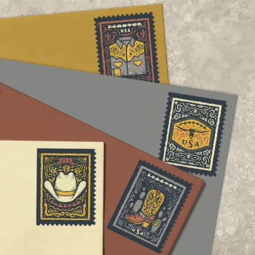 2021 western wear: cowboy hat forever first class postage stamps 2021 western wear: cowboy hat forever first class postage stamps