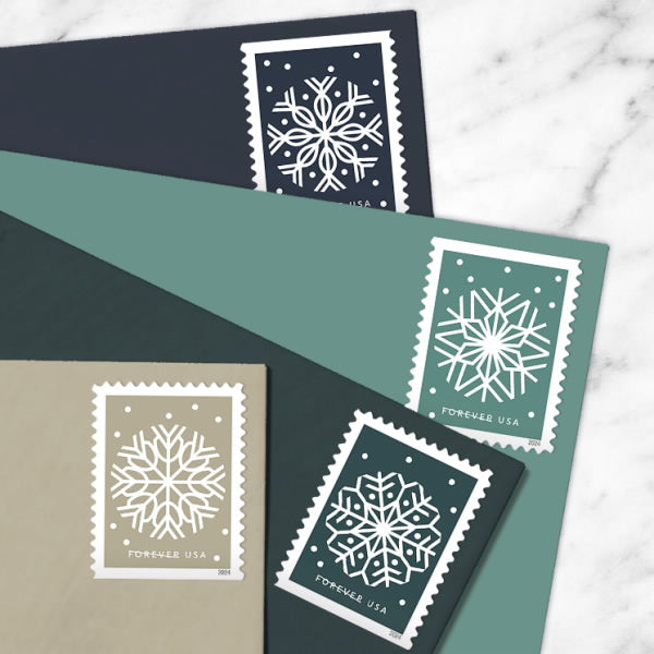 2024 winter whimsy forever first class postage stamps 2024 winter whimsy forever first class postage stamps