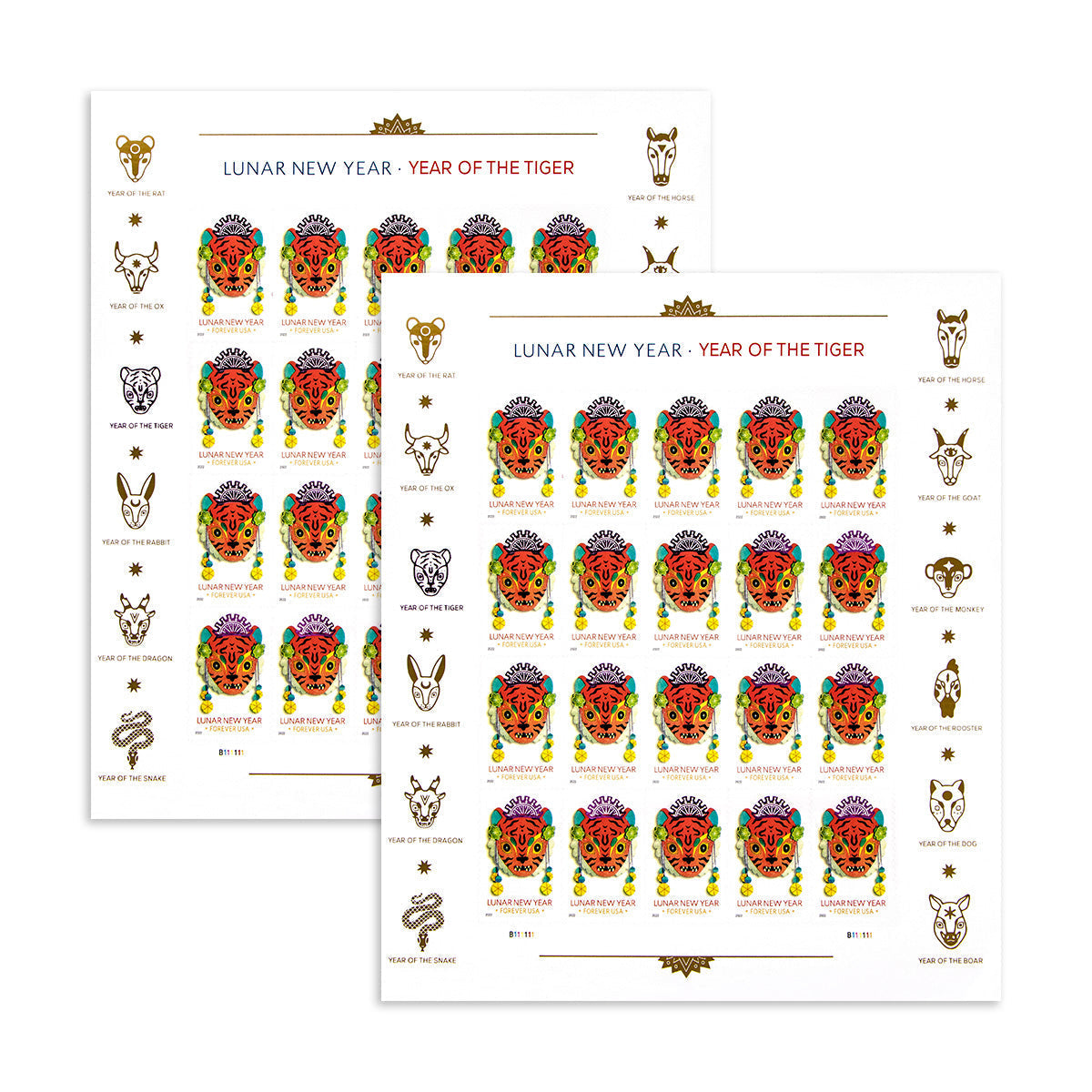 2022 year of the tiger stamp celebrates lunar new year forever first class postage stamps 2022 year of the tiger stamp celebrates lunar new year forever first class postage stamps