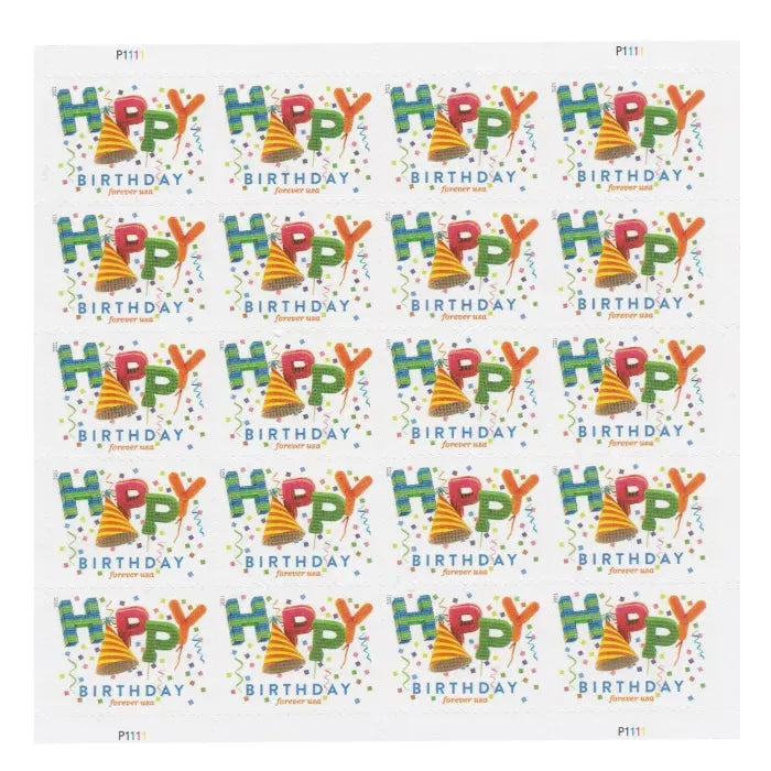 2021 happy birthday forever first class postage stamps 2021 happy birthday forever first class postage stamps