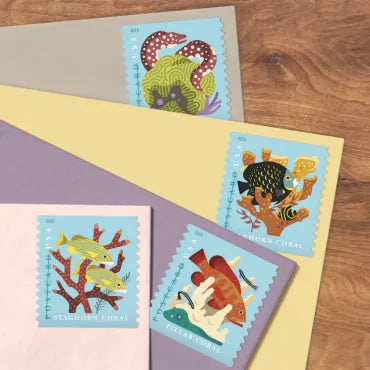 2019 coral reefs forever postcard stamps (for postcard only) 2019 coral reefs forever postcard stamps (for postcard only)