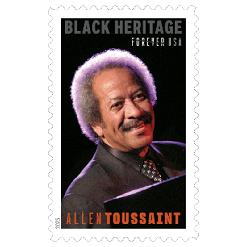 2025 allen toussaint (black heritage series) forever first class postage stamps 2025 allen toussaint (black heritage series) forever first class postage stamps