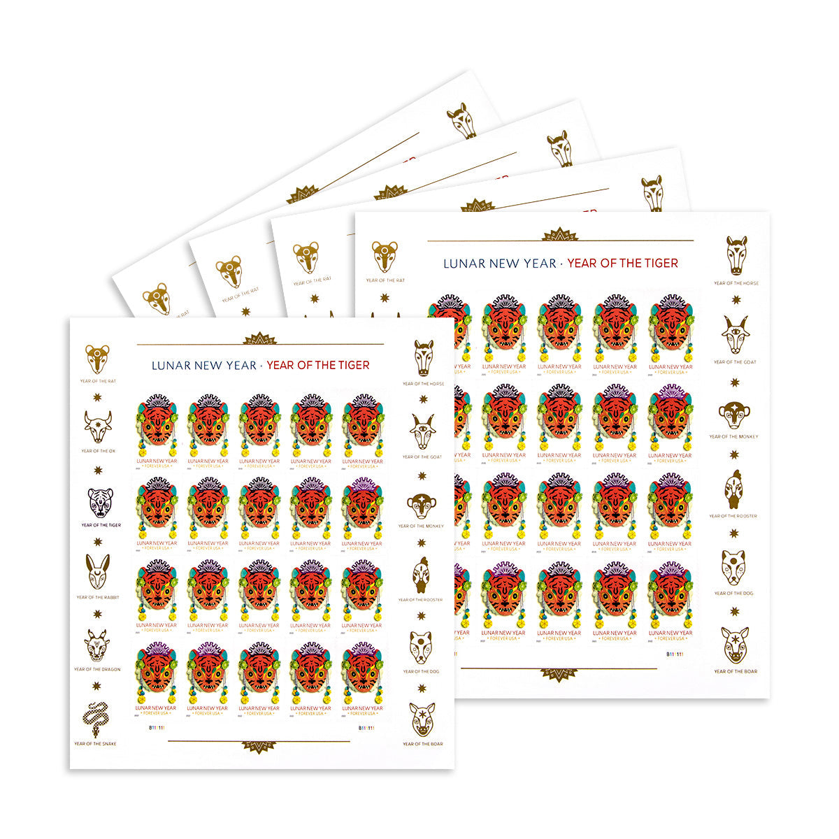 2022 year of the tiger stamp celebrates lunar new year forever first class postage stamps 2022 year of the tiger stamp celebrates lunar new year forever first class postage stamps