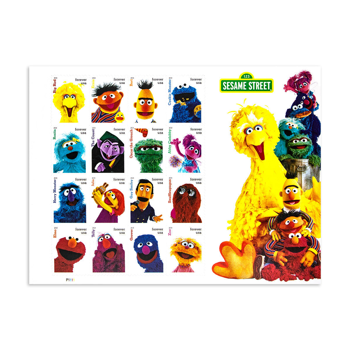 2019 sesame street forever first class postage stamps 2019 sesame street forever first class postage stamps