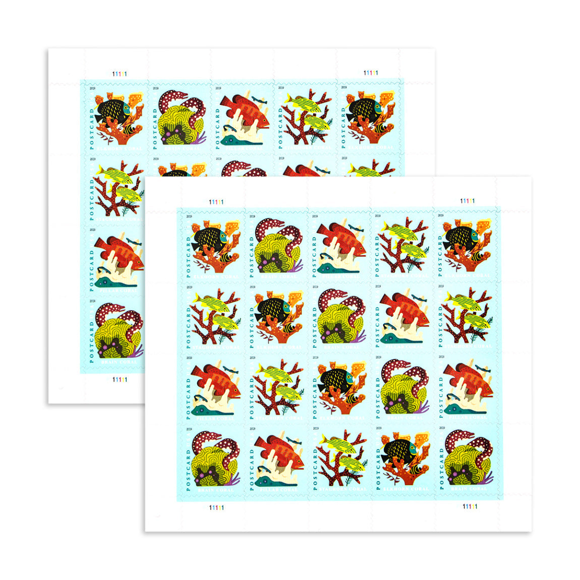 2019 coral reefs forever postcard stamps (for postcard only) 2019 coral reefs forever postcard stamps (for postcard only)