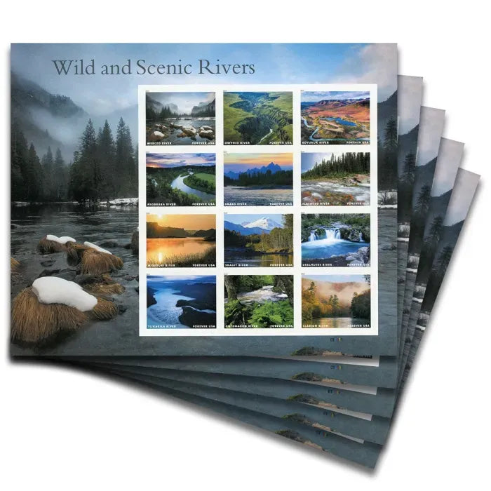 2019 wild and scenic rivers forever first class postage stamps 2019 wild and scenic rivers forever first class postage stamps
