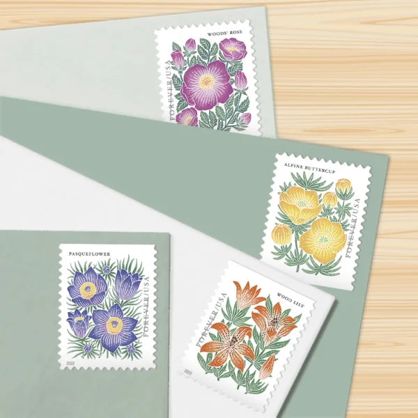 2022 mountain flora forever first class postage stamps 2022 mountain flora forever first class postage stamps