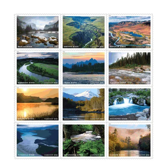 2019 wild and scenic rivers forever first class postage stamps 2019 wild and scenic rivers forever first class postage stamps