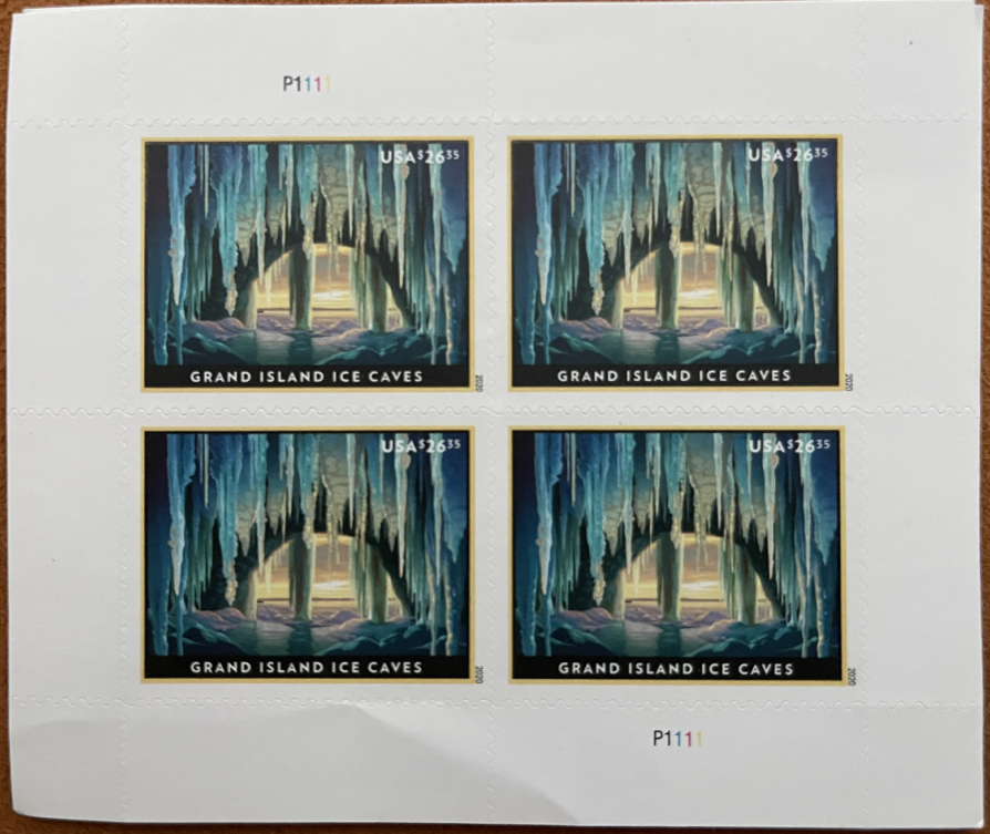 2020 usps grand island ice cave express priority stamps 2020 usps grand island ice cave express priority stamps